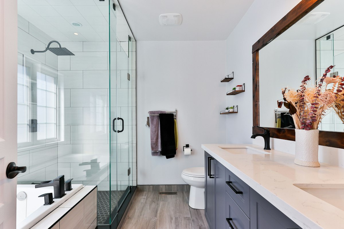 Bathroom pipework repair